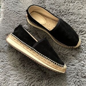 Women’s Rag & Bone Espadrilles in Black Suede